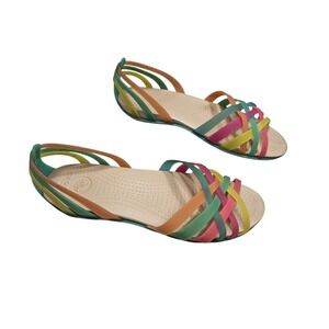 Crocs Strappy Sandal Multi Color‎ Comfort Casual Shoes W7